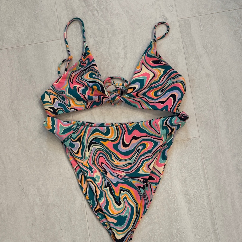 Skatie Multicolor Swirl Bikini